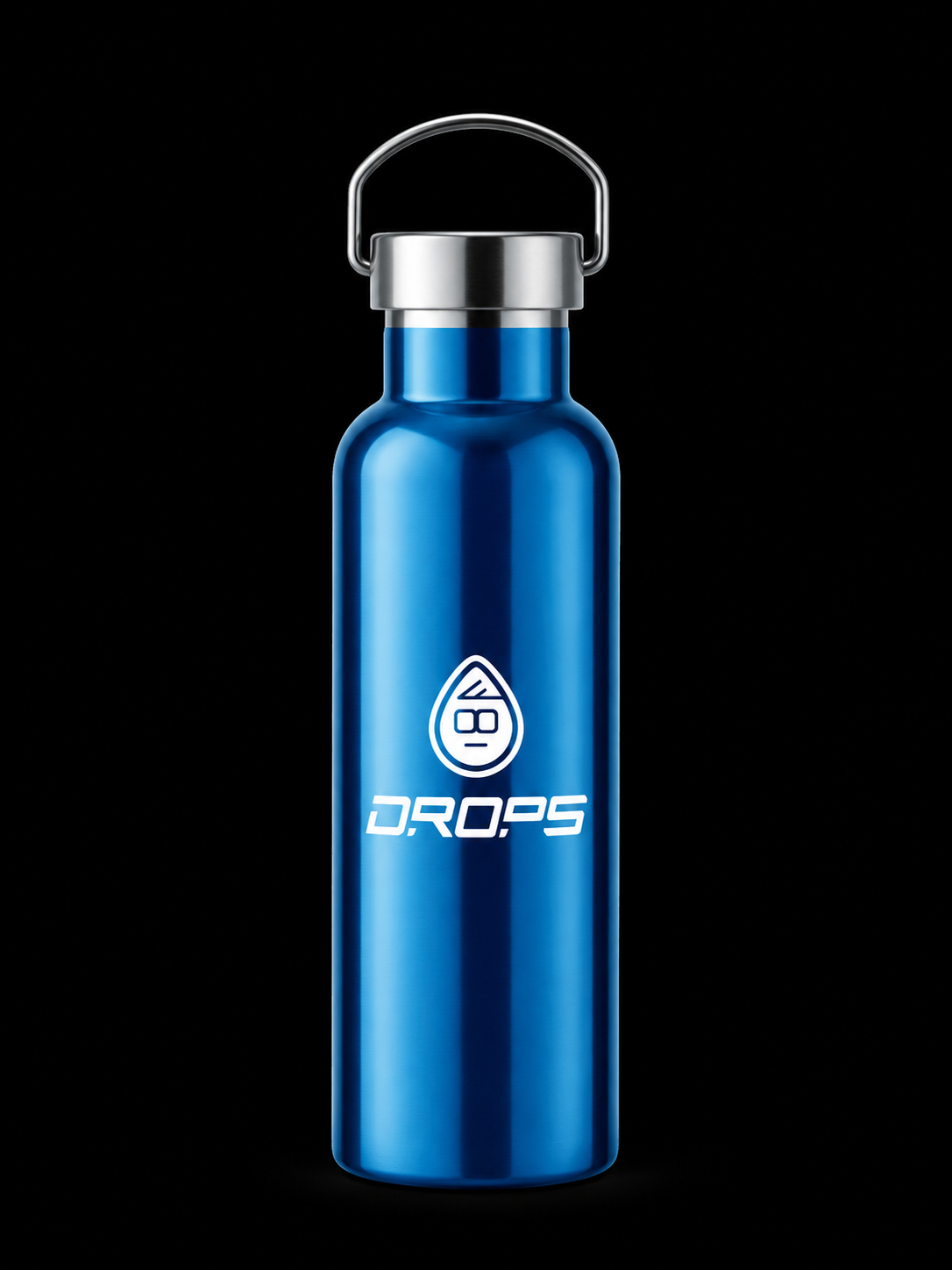 DROPS Bottle Blu — fronte