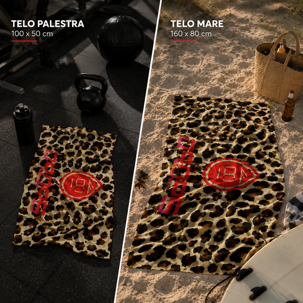 Teli Drops Leopardato — fronte