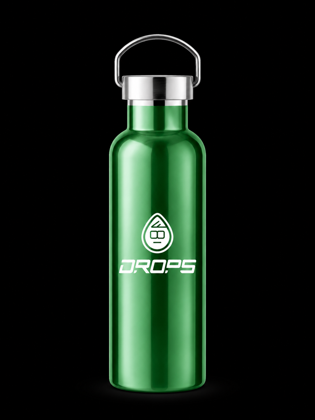 DROPS Bottle Verde — fronte