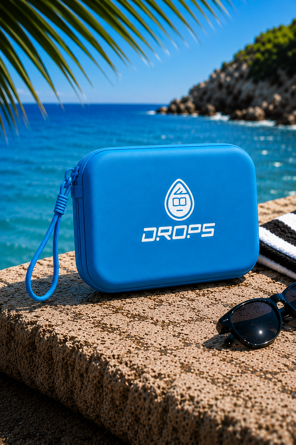 Pochette Drops Blu — fronte
