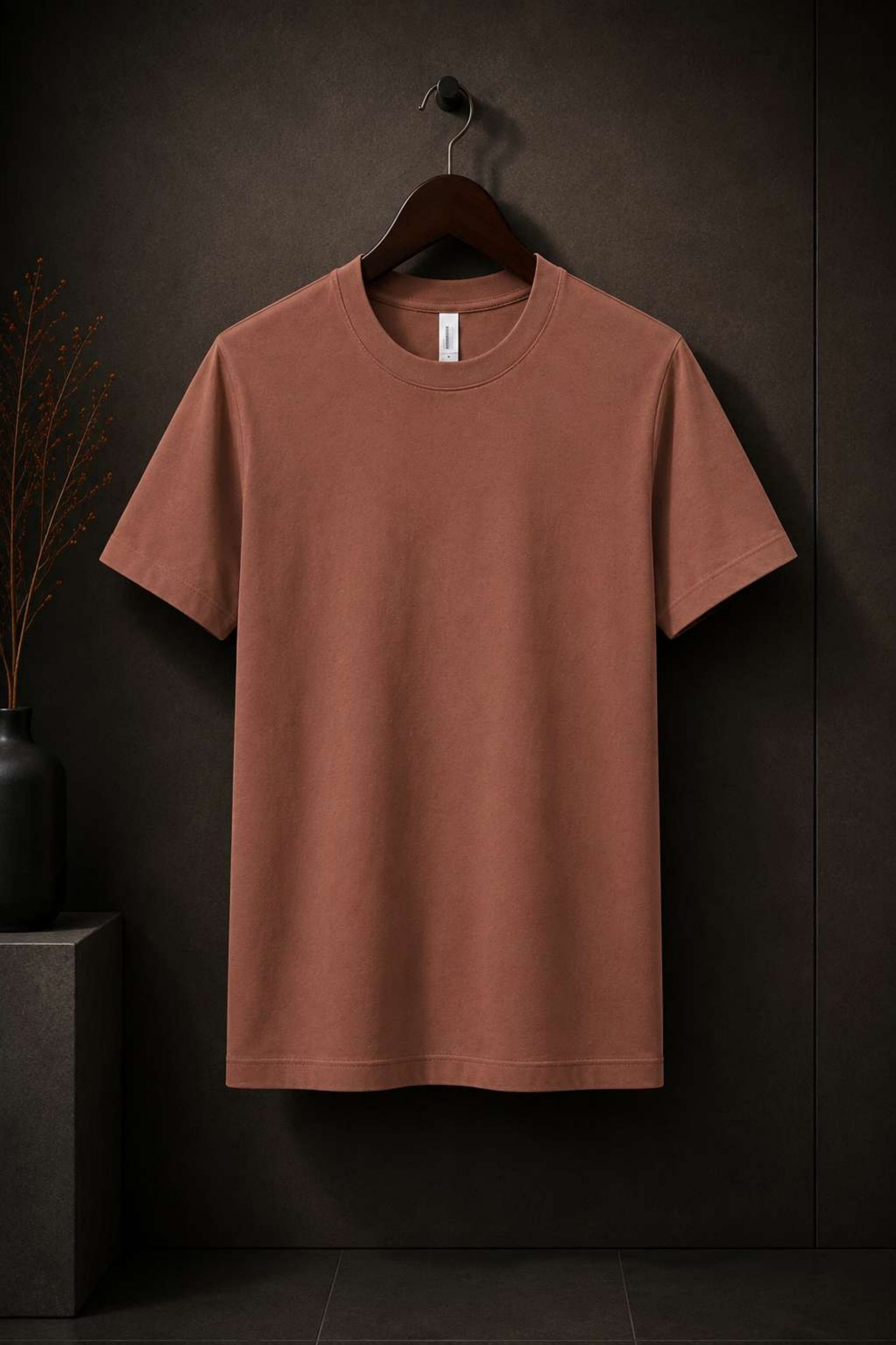 T-Shirt Terracotta — fronte