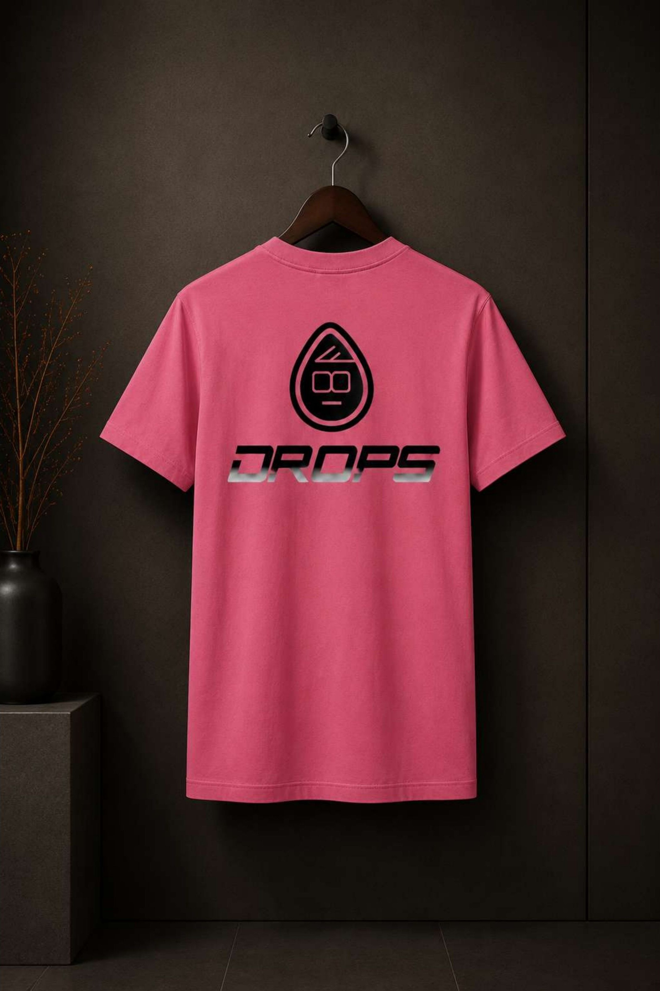T-Shirt Fucsia — retro