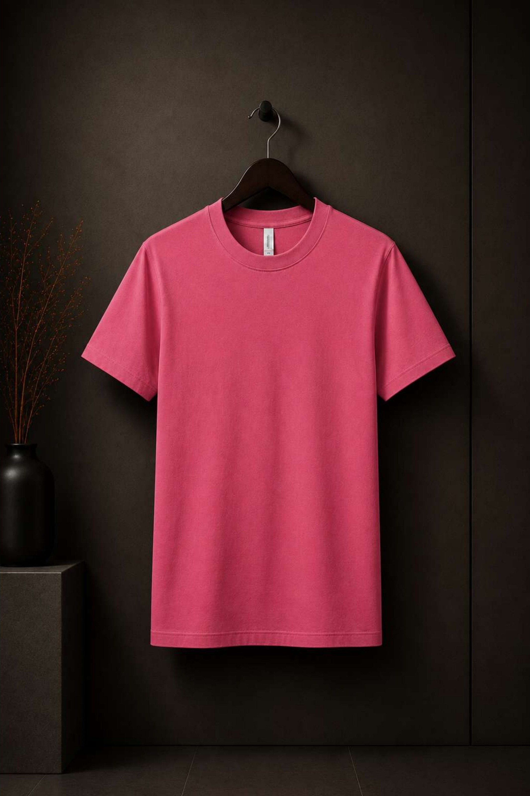 T-Shirt Fucsia — fronte